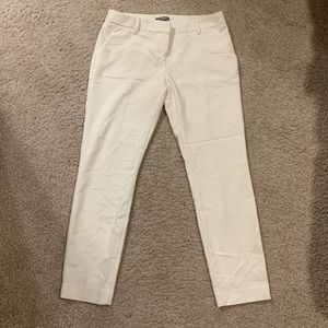 White Express columnist pants. Size 6R.
